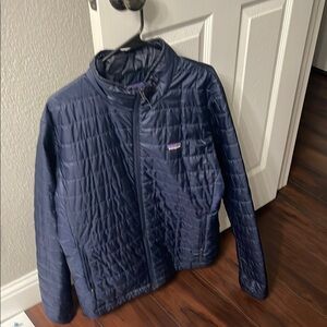 Patagonia Navy Quilted Jacket
